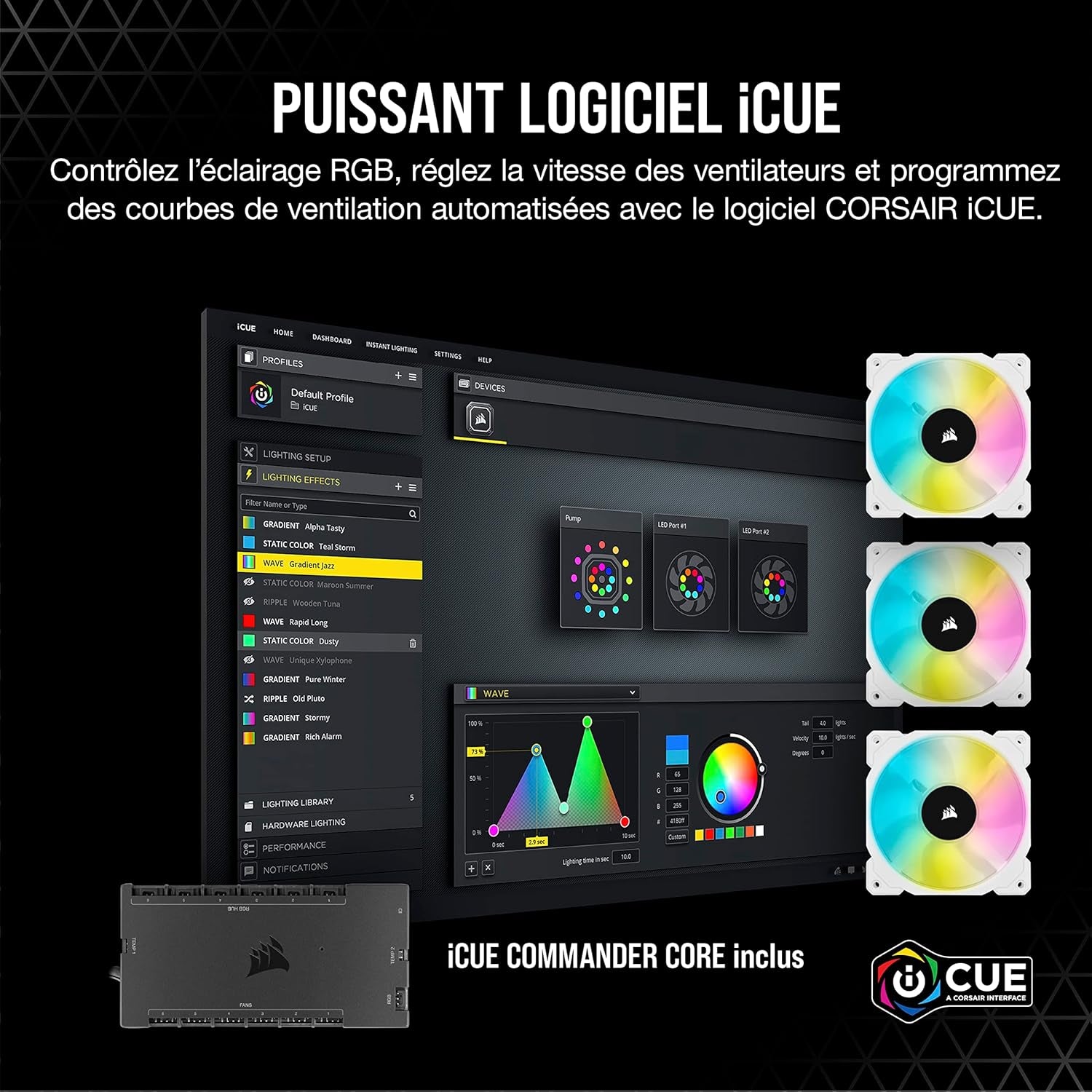 Icue H150I Elite Capellix Liquid CPU Cooler - White